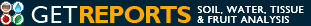 GetReports: Soil, Water, Tissue, &amp; Fruit Analysis